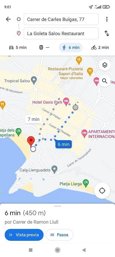 Appartement Magnificas Vistas En Zona Turistica De Salou